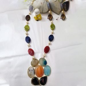 Multicoloured Stone Set - Kosha