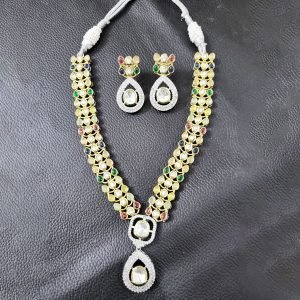 AD kundan Set - Kosha